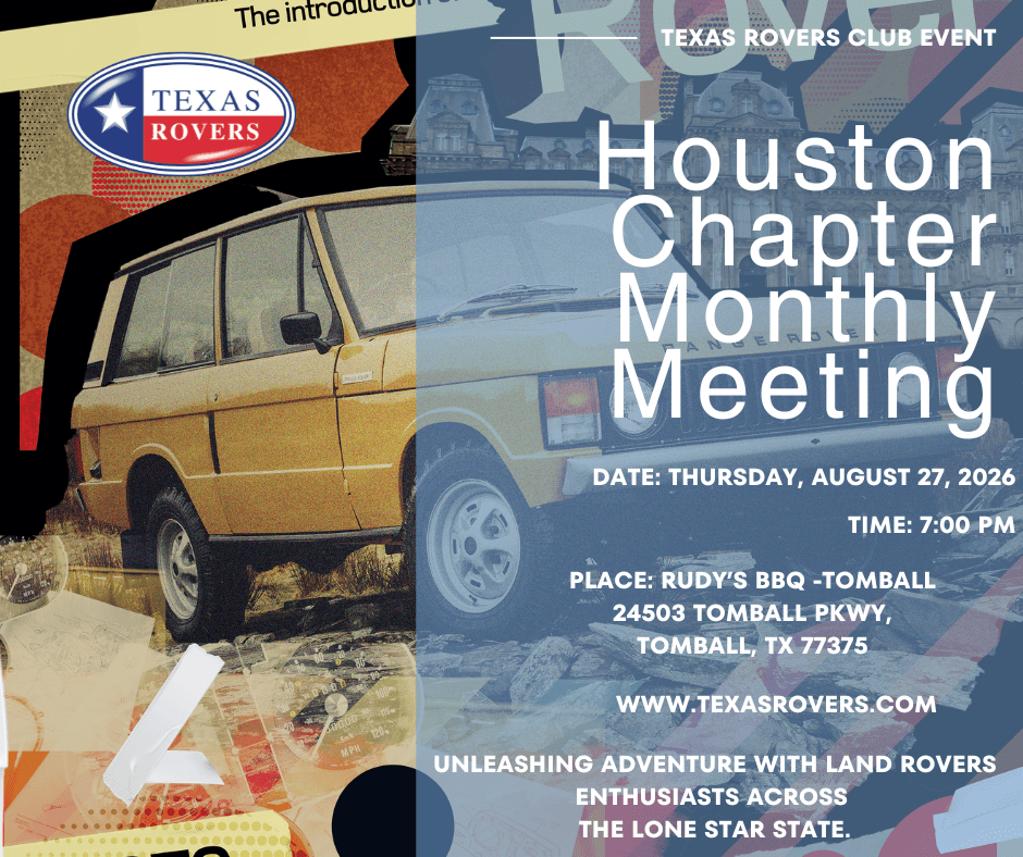 Texas Rovers Houston Chapter 1 1