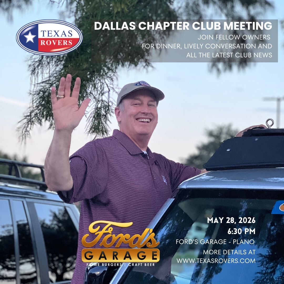 Dallas Chaptere May Meeting